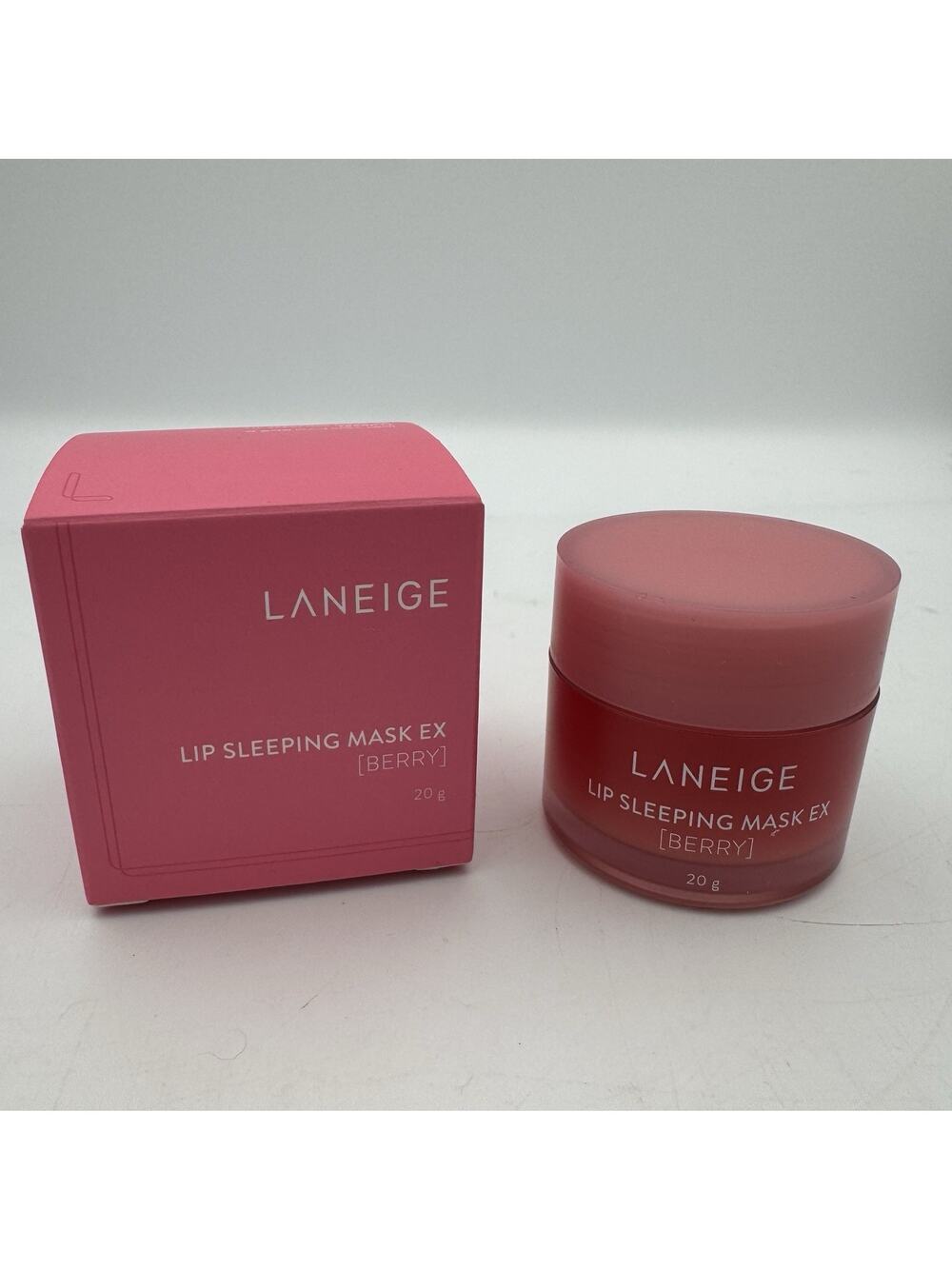 Laneige Lip Sleeping Mask EX Berry 20g New In Box K-Beauty Exp 9/2027